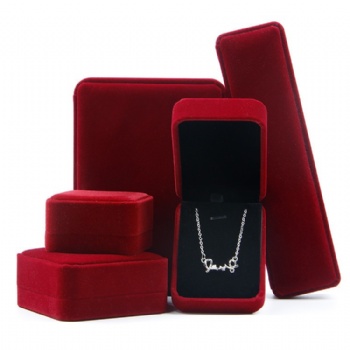 JV-23 velvet jewelry box