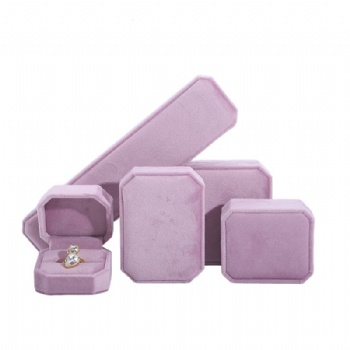 JV-15 velvet jewelry box