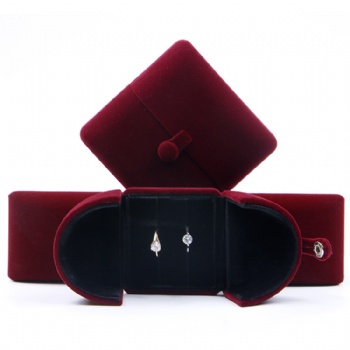 JV-24 velvet jewelry box