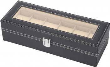 WL-27 leather watch storage box