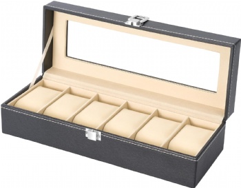 WL-27 leather watch storage box