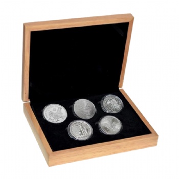 CW-30 wooden coins storage box