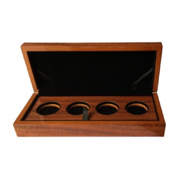 CW-10 wooden coins storage box