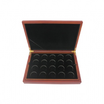 CW-35 wooden coins storage box