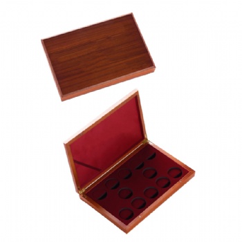 CW-19 wooden coins storage box